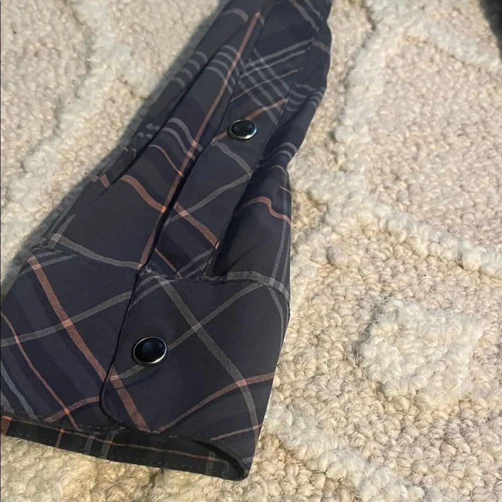 Flylow Blue Plaid Shirt - Picture 5 of 6